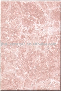 Glazed ceramic wall tile