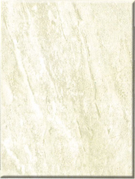 Glazed ceramic wall tile