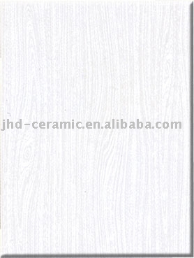 Glazed ceramic wall tile
