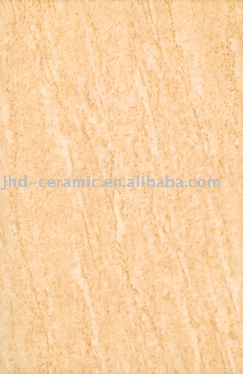 Glazed ceramic wall tile