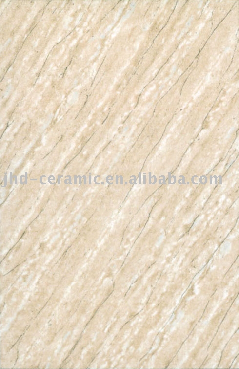 Glazed ceramic wall tile