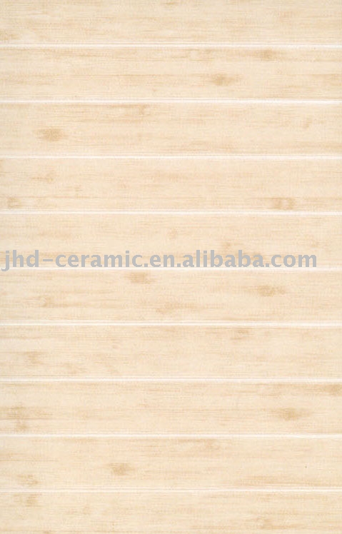 Glazed ceramic wall tile
