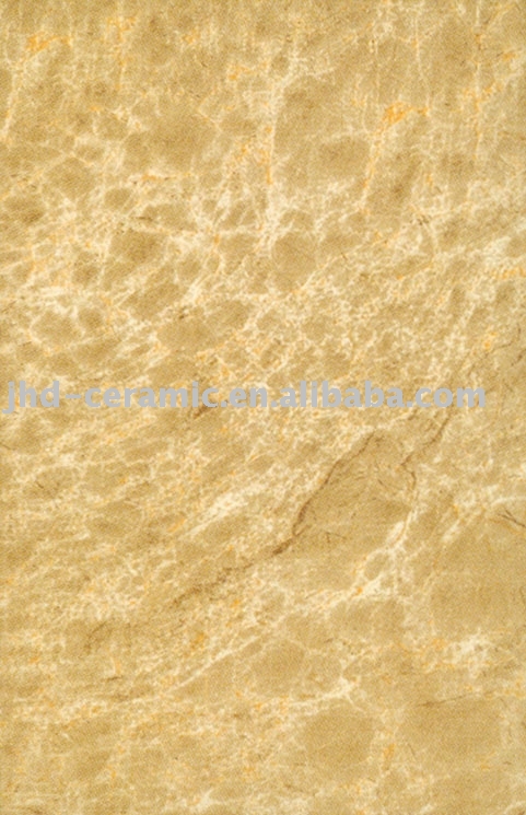 Glazed ceramic wall tile