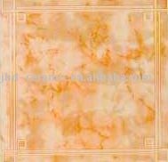 Ceramic floor tile
